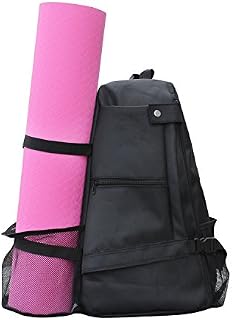 Shaddock Fishing Yoga Backpack Sports Gym Backpack Multi Purpose Yoga Mat Bag Cross-Body