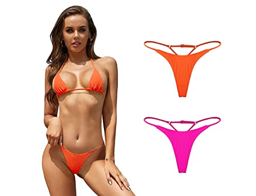 SHEKINI Parte Inferior del Bikini femenino de tangtangg tangtangtraje de baño brasileño de abajo Cintura Baja3