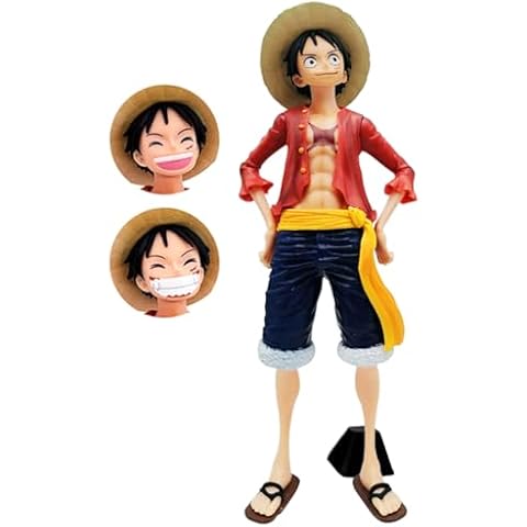 BESTZY Luffy Anime Figure Collectible Model Cover