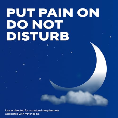 Image of Aleve PM Sleep Aid Plus Pain Reliever Caplets,Naproxen Sodium & Diphenhydramine HCl,Nighttime,120 Count (Pack of 2)