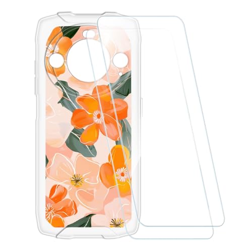 ESACMOT �v�����g�P�[�X + 2�������K���X�t�B���� Blackview BV9300 Pro �Ƃ̌݊�������, �Ռ��z���\�t�g�J�o�[ HD�N���A (�� 2)