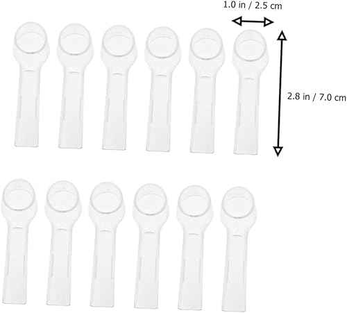 Miniatura 5 de 12 Uds Cubierta de cepillo de dientes eléctrico Tapa de cepillo de dientes portátil de viaje Cubierta de cepillo de dientes eléctrico Accesorios de