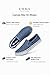 Emma Shoes Low-Top Slip Ons Women's Fashion Sneakers Casual Canvas Sneakers for Women Comfortable Flats Breathable Padded Insole Slip on Sneakers Women Low Slip on Shoes, Denim, 10