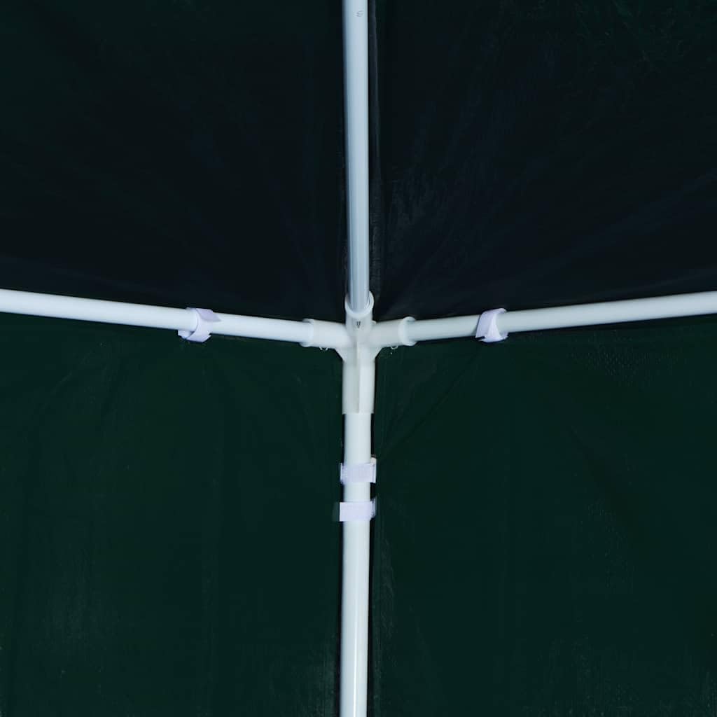 Partyzelt 3x6 m Gruen pavillon festzelt gartenzelt faltpavillon ueberdachung wetterfest uv Schutz stabil Fuer terrasse, Outdoor, Camping, Event, Grillen und Strand