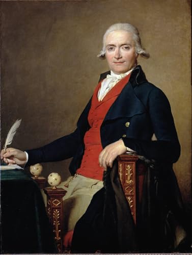 Tableau portrait Gaspard Meyer Jacques Louis David poster 60x90