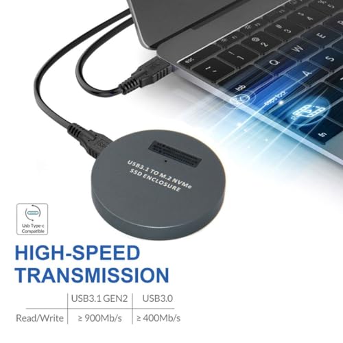 ChenYang M.2 NVME SSD Enclosure Reader USB 3.1 Gen 2 miniatura 2