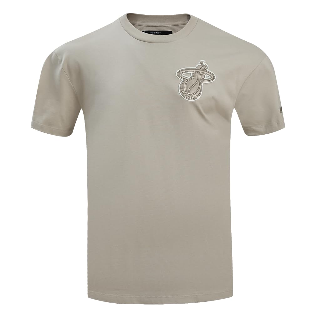 PRO Standard Men's NBA Neutral Short Sleeve Tee, Taupe, XL