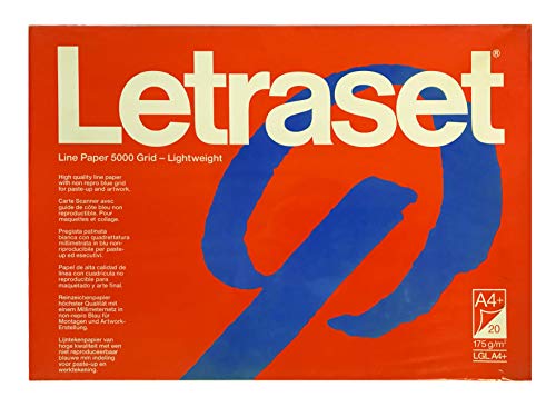 Letraset Line Paper 5000 Grid - Lichtgewicht