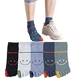 [LJZM] 五本指ソックス メンズ 靴下 5本指 くるぶし くつした 5足セット水虫対策 通気吸汗 おしゃれ 四季適用 蒸れない スポーツ ビジネス (WZN005)