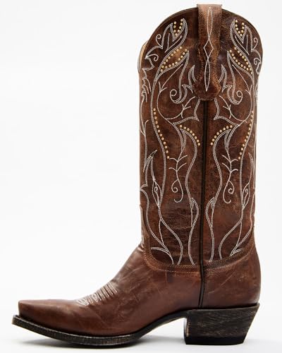 Idyllwind Women's Sweet Tea Western Boot Snip Toe Brown 8 1/2 M US3