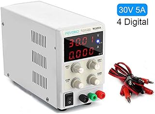 Best DC Bench Power Supply, Pevono PS305H 30V/5A 4 Digital LED Desktop Switching
