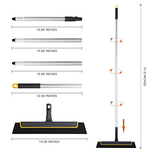 image for Yocada Floor Squeegee Broom Perfect for Shower Bathroom Kitchen Home T
