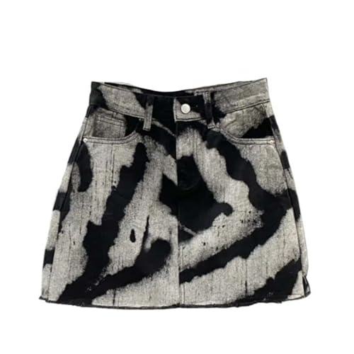 Jupe en jean tie-dye pour vos sorties urbaines et festivals d'été