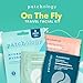 Patchology On The Fly Travel Facial Kit – Travel-Friendly Hydrating Skincare Essentials for Face, Eyes and Lips – Includes 2 Pair Under Eye Patches, 2 Hydrate Sheet Mask for Refreshed Skin,1 Lip Mask