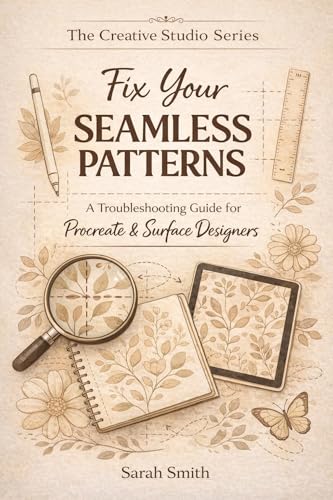 Fix Your Seamless Patterns: A Troubleshooting Guide for Procreate & Surface Designers (The Creative Studio Series Book 8)