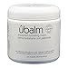 ubalm White - Unscented Hydrating Cream, Salon Formula for Very Dry Skin (16 oz)