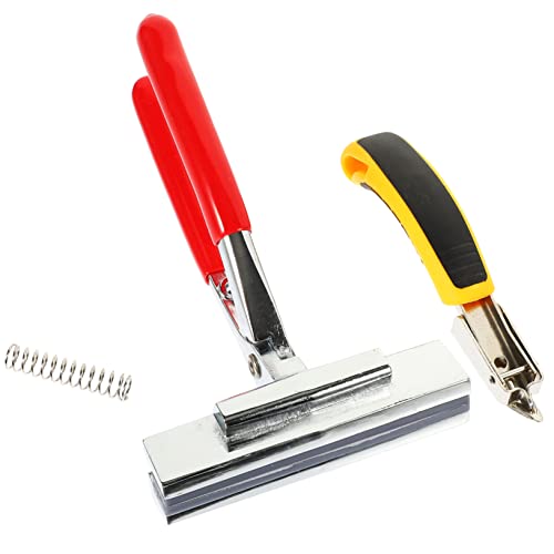 Cabilock Heavy Duty Canvas Stretcher Pliers Set Staple Remover Tool Ergonomic for Painters Art Studios