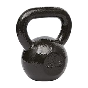 Amazon Basics Cast Iron Kettlebell