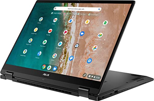 ASUS Chromebook Touchscreen Flip 16" 2in1 Laptop, 12th Gen Intel Core i3-1215U 6Core, 8GB RAM, 256GB Space (128GB SSD+128GB Card) WiFi 6, Thunderbolt USB Type-C, 16:10 Display, Chrome OS 4 41iJM50woEL