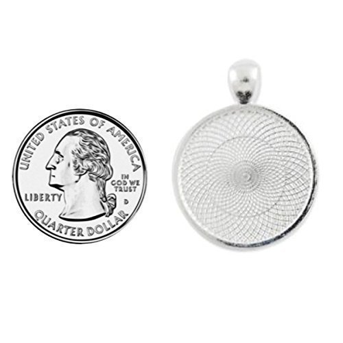 Miniatura 2 de Pennywise Pendant Necklace 1 Inch Silver-Plated Horror Clown Charm with 24 Inch Stainless Steel Ball Chain Handmade IT Fan Jewelry Unisex Gift