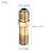 M METERXITY Flare Tube Fitting Male to Male Pipe Extension, Apply to Outdoor/Industrial (9/16