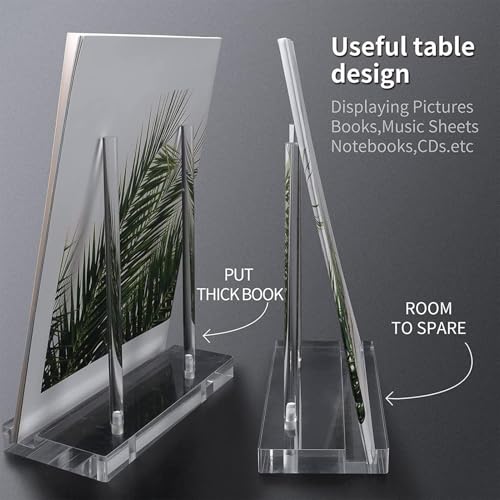 Support de table de chevet en acrylique pour lire les mains libres - 8