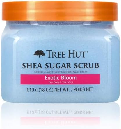 Tree Hut Shea Sugar Scrub, Exotic Bloom, 18 oz