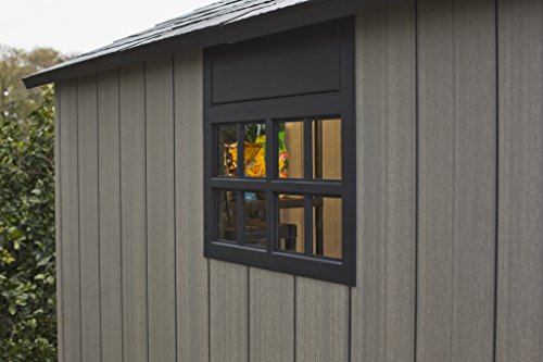 Keter Gerätehaus Oakland 7511, Grau, 14,5m³ – Bild 4