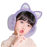 耳あて イヤーマフ キッズ 防寒 耳カバー 冬用イヤーウォーマー 可愛い キツネ耳/猫耳 耳当て 防風 保温 暖かい ファー調 小学生 ジュニア 女の子 通学通園 自転車 秋冬 アウトドア お出かけ 寒さ対策