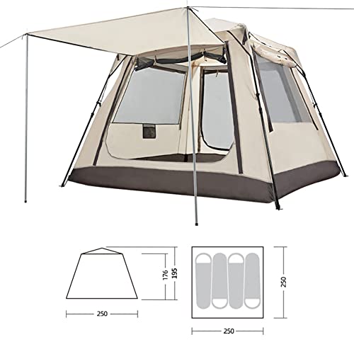 Carpa Familiar GagalU Pop Up 3-4 Personas Portátil miniatura 2