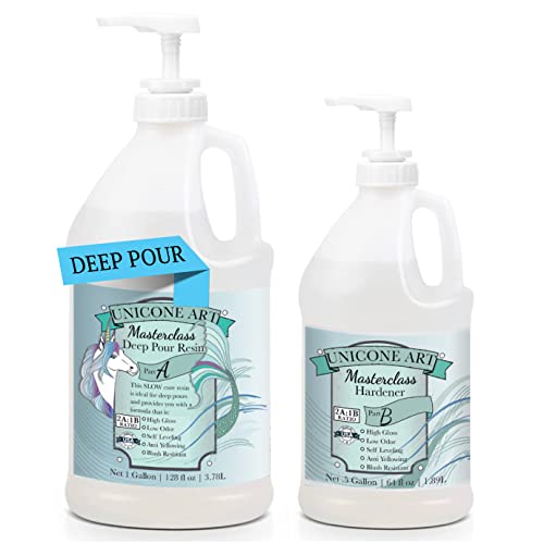 unicone art Extra Deep Pour Resin Epoxy Kit