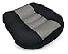 Car Driving seat Cushion, Car Seat Elevation Cushion, Dwarf Adult Booster seat Cushion for Short Drivers, Increase The Field Of View By 4.7in, Ideal for Trucks, Cars, Chairs, Wheelchairs (Grey)