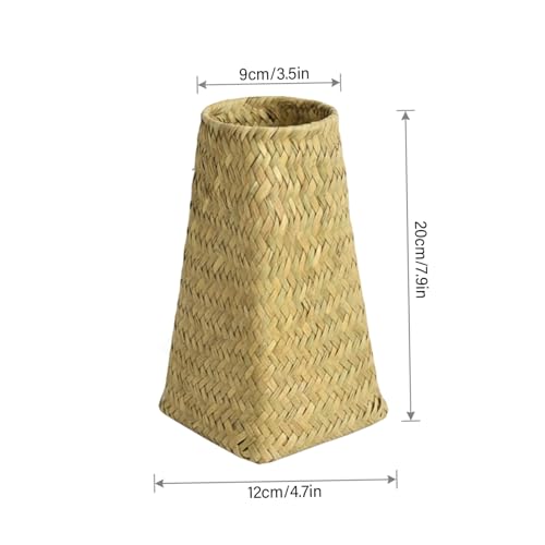 Vase en osier pour composition florale et centre de table - 6