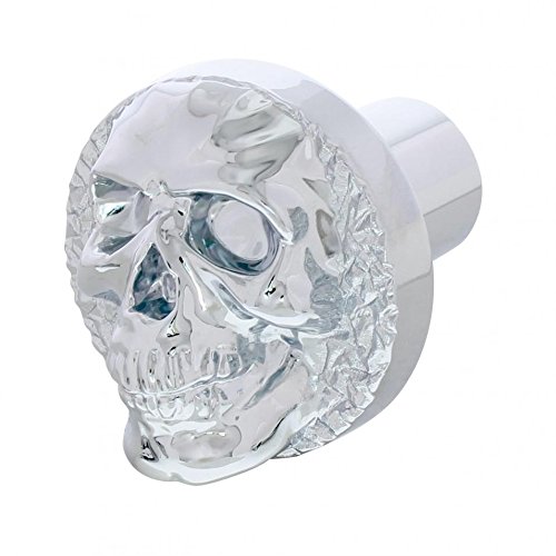United Pacific23058 Chrome Skull Air Valve Knob