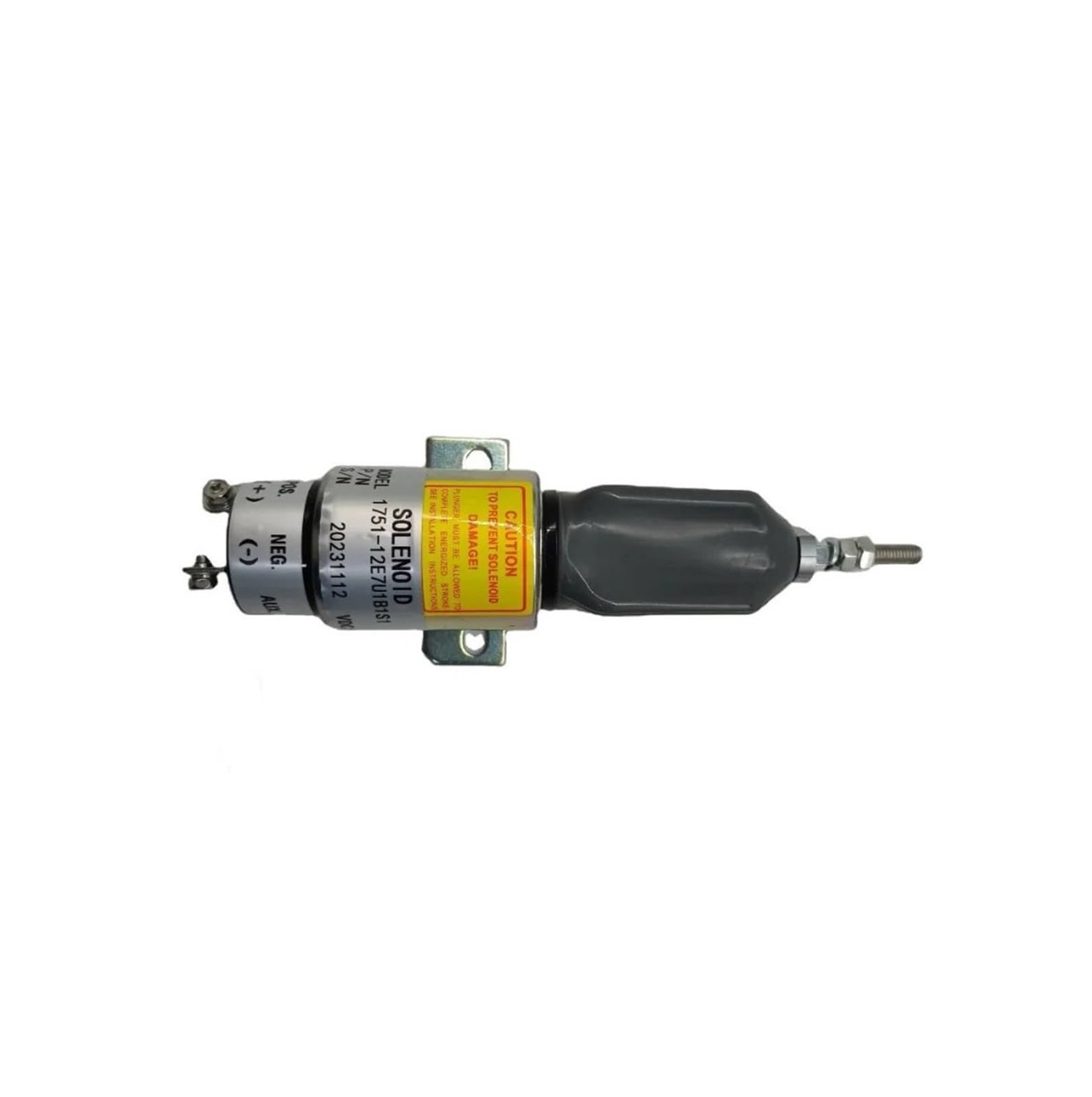 Solenoide de corte de combustible Compatible con el solenoide del actuador del acelerador de 12 V de Genie Parts 77402 77402GT y el solenoide de corte de combustible.