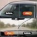 Automotive Oil Film Cleaning Brush for Car Windows, Windshield Oil Film Remover with Sponge Applicator and Microfiber Cloth for Effective Oil Film Removal and Enhanced Visibility During Daily Driving