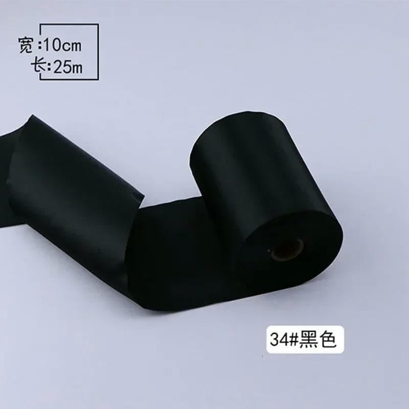 Cinta de satén de 8 cm, 10 cm y 15 cm de ancho, 25 metros por rollo, ideal para bodas, fiestas, decoración de sillas, coches y fiestas, costura hecha a mano, 6 rojos, 15 cm x 25