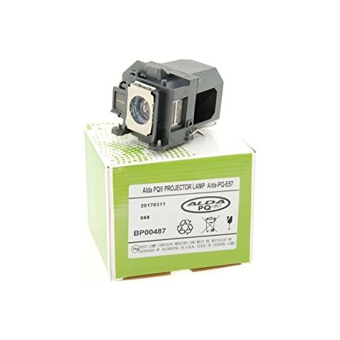 Lámpara de proyector Alda PQ-Premium para EPSON EB-440W con carcasa Cover