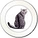 Produktbild Advanta - Tax Disc Holders Silber Spot- Tabby-Katze AutovignetteGenehmigungsinhaber Geschenk