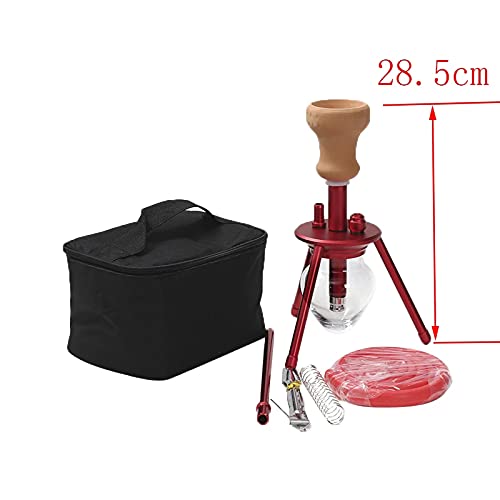 AMAZOM Shisha-Set, Acryl-Diamant-Shisha: Keramische Shisha-Schüssel Mit 1 Shisha-Schlauch Kunstlederschlauch Kohlenzange… – Bild 6