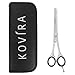 Produktbild Kovira Profi Ausdünnschere  Haarschere 16,5cm  Effilierschere Scharf Haarschneideschere zum Ausdünnen  Haar Schere Friseurschere aus Edelstahl Friseurscherenset mit 35 Zähnen  Für Frauen & Männer