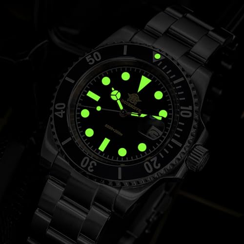 Image of ADDIESDIVE 41MM Men's Quartz Watch Stainless Steel Bracelet Dive Watch