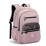 Mochila Kika Escolar Feminina Adulta Juvenil Trabalho Costa (Rosa)