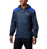 Columbia Men's Havasu Valley Stretch Windbreaker, Collegiate Navy, Azul, X-Large