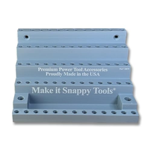 Make it Snappy Bit Organizer (Holds 75 Tools)