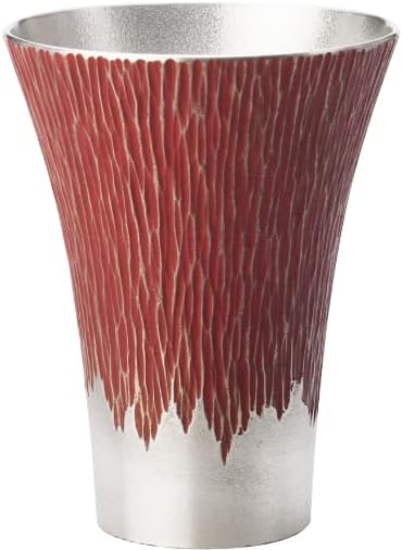 Osakasuzuki Guinomi, Pure Tin, Japanese Sake Ceremony, Handmade Sake Cup, Gift, Recommended for 30s and 40s, Mt. Fuji Blue Fug-b