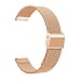 Produktbild XIHAMA Armband für Samsung Gear S3 Frontier/Classic, 22 mm Quickfit Edelstahl Ersatzband für Galaxy Watch 46 mm/Huawei Watch GT (22 mm, Rosa)
