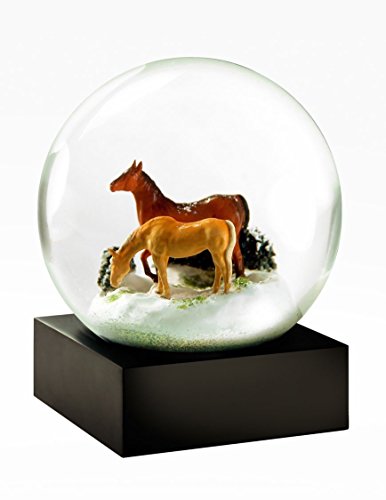 Snow Globe Horses