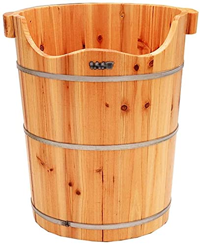 Baño de pies spa de madera para masaje y detox