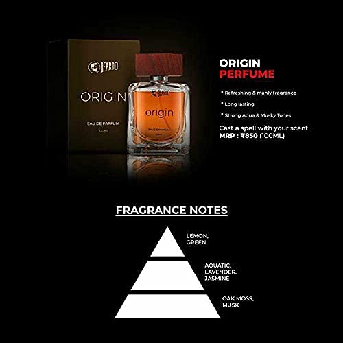 Image of Beardo Origin EDP Perfume 100 ml (Pack of 2)